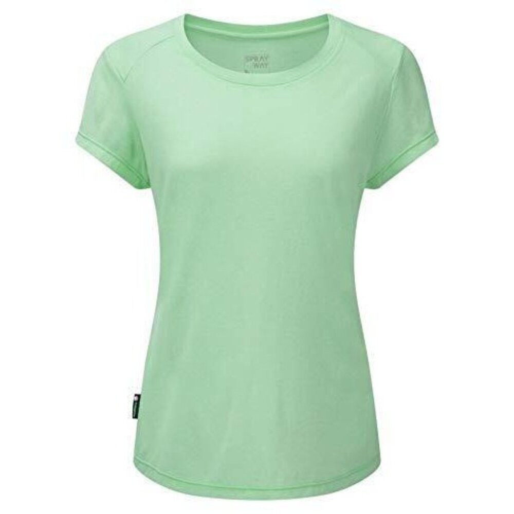 Sprayway Womens Cluaran Tee, Mantis, Size 10 Green